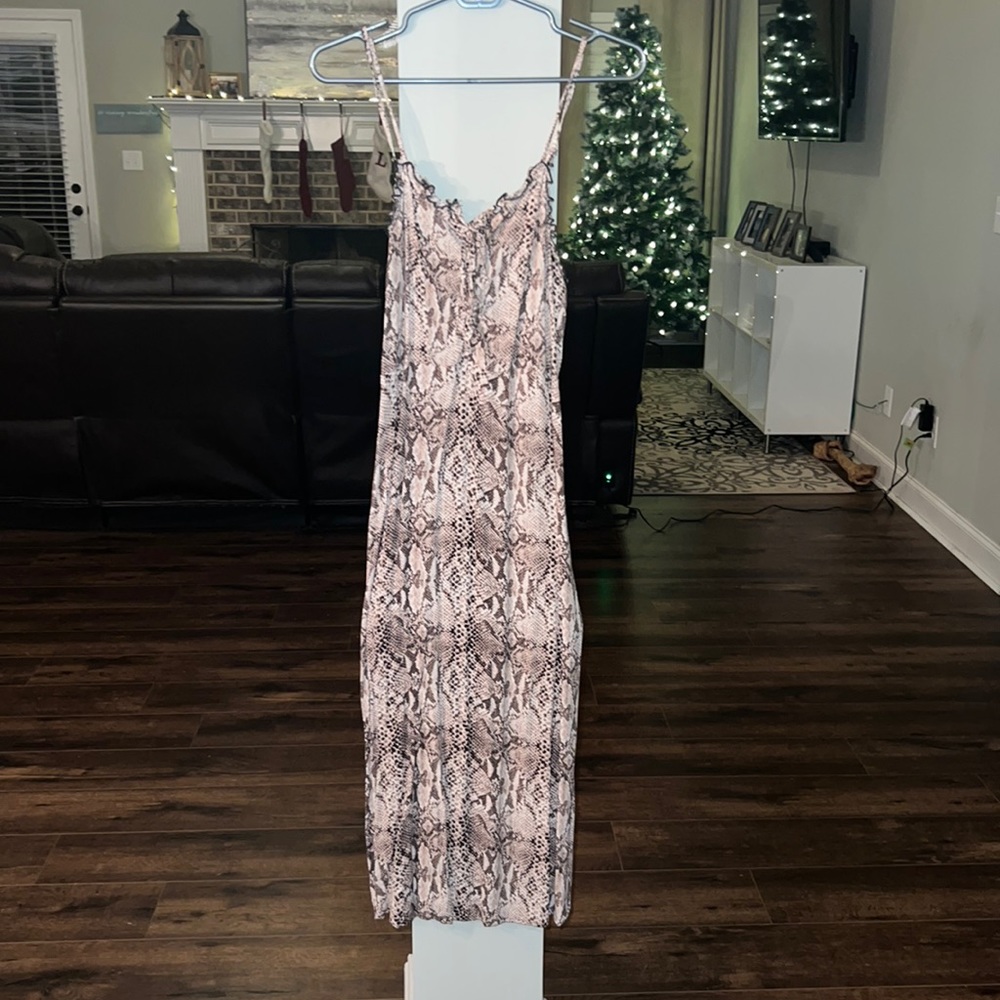 Spaghetti strap dress